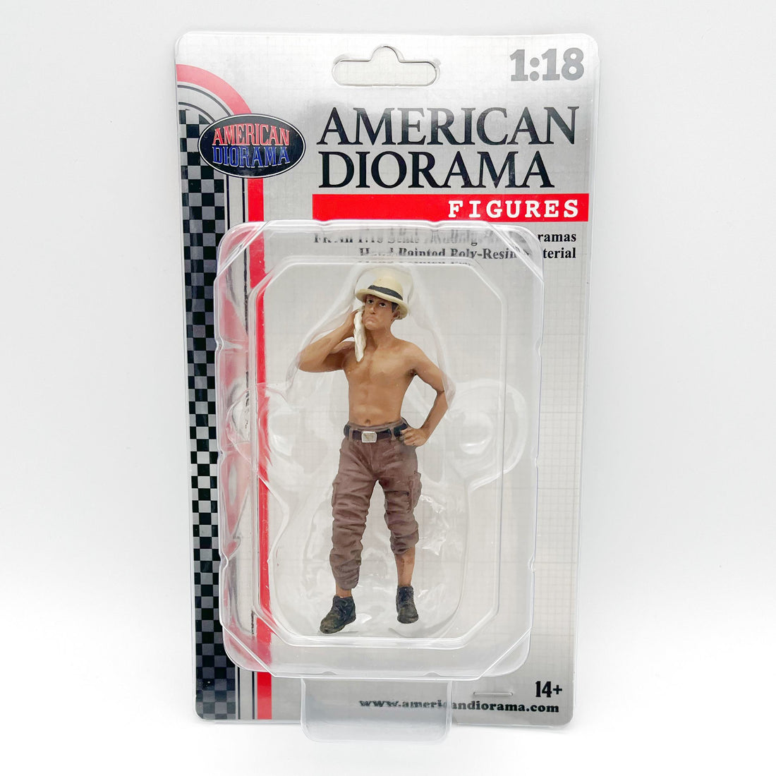 American Diorama Figures 4x4 Mechanic 1 Figur 4x4 Mechanics Serie 1:18