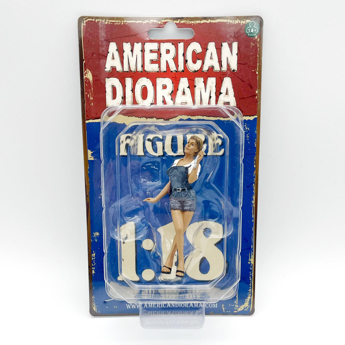 American Diorama Figures Lady Mechanic Sofie Figur Lady Mechanics 1:18