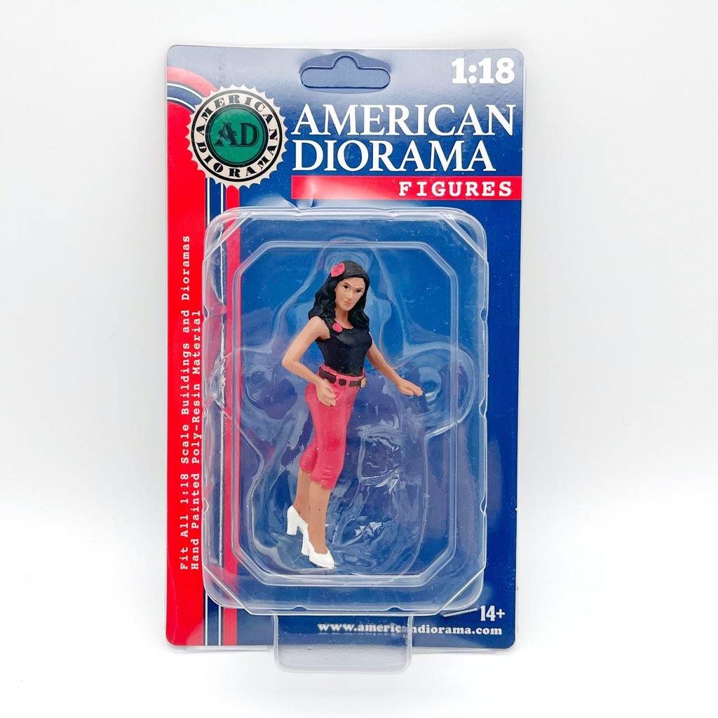 American Diorama-American Diorama Figures Carroll Pin-up Girl Figur Pin-up Girls Series 1:18 - Spielwaren-Bunjaku