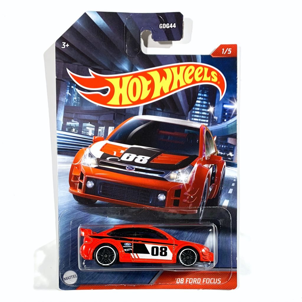 Hot Wheels 08 Ford Focus 1/5 Cult Racers 2021 GRP18 1:64