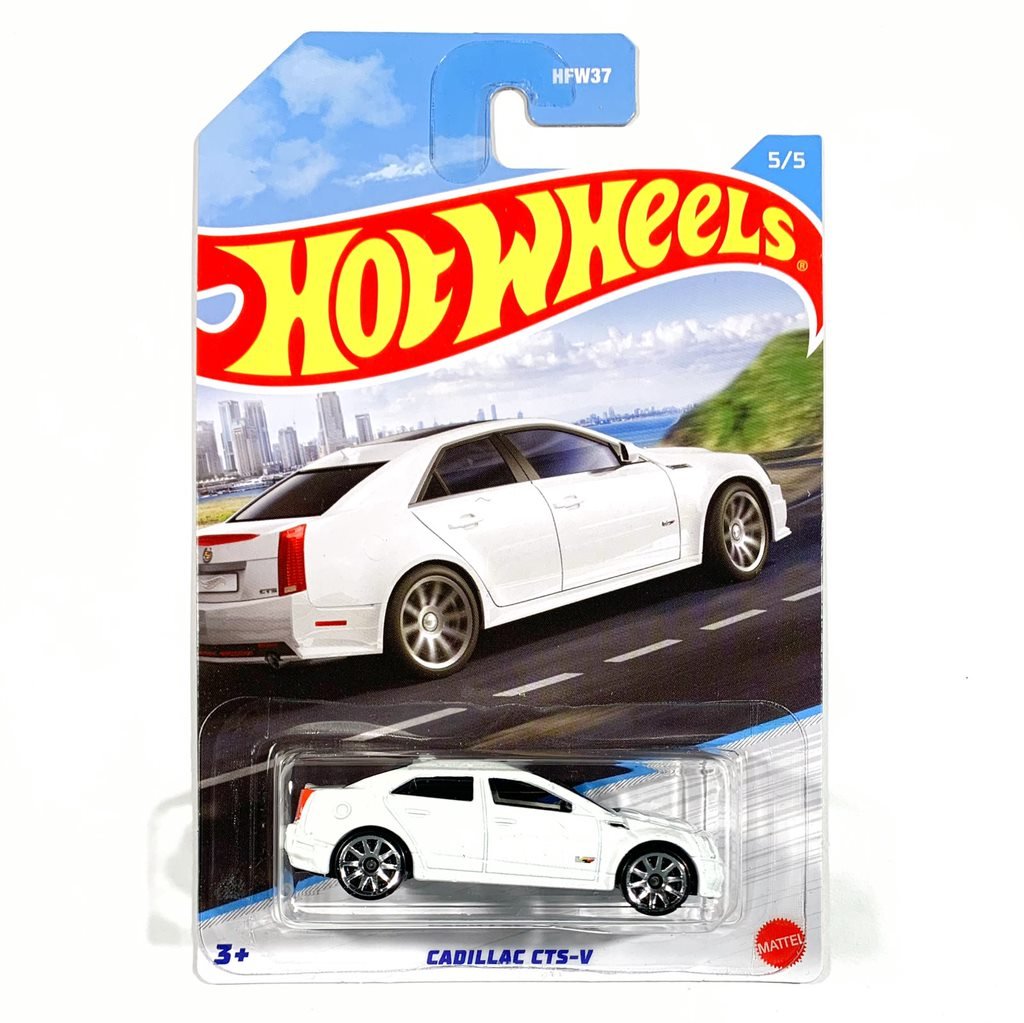 Hot Wheels Cadillac CTS-V White Weiß Luxury Sedan Series 2022 5/5 1:64