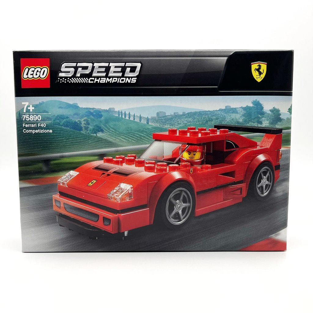 LEGO-LEGO Speed Champions Ferrari F40 Competizione Set 75890 - Spielwaren-Bunjaku